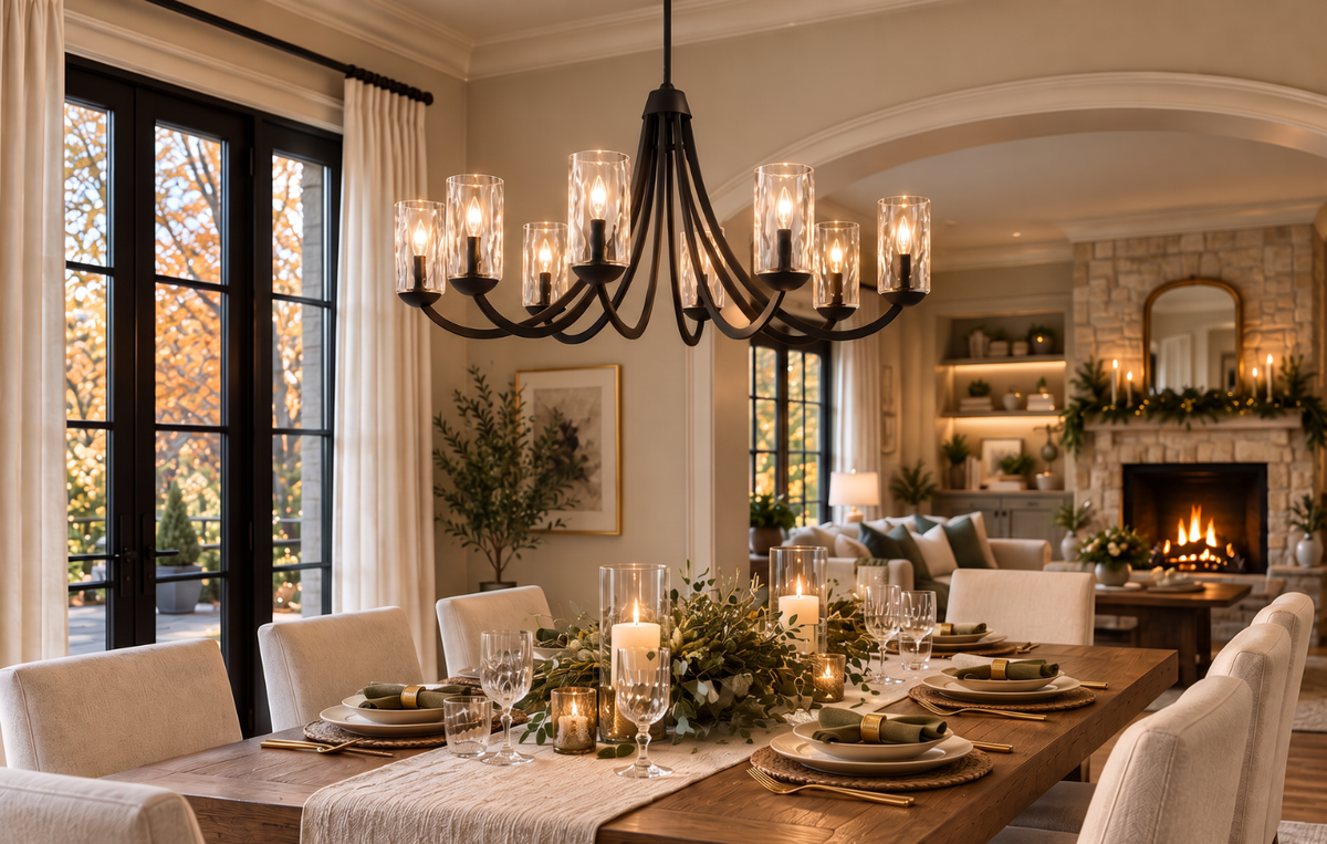 Lighting Updates to Make Before Holiday Hosting Season