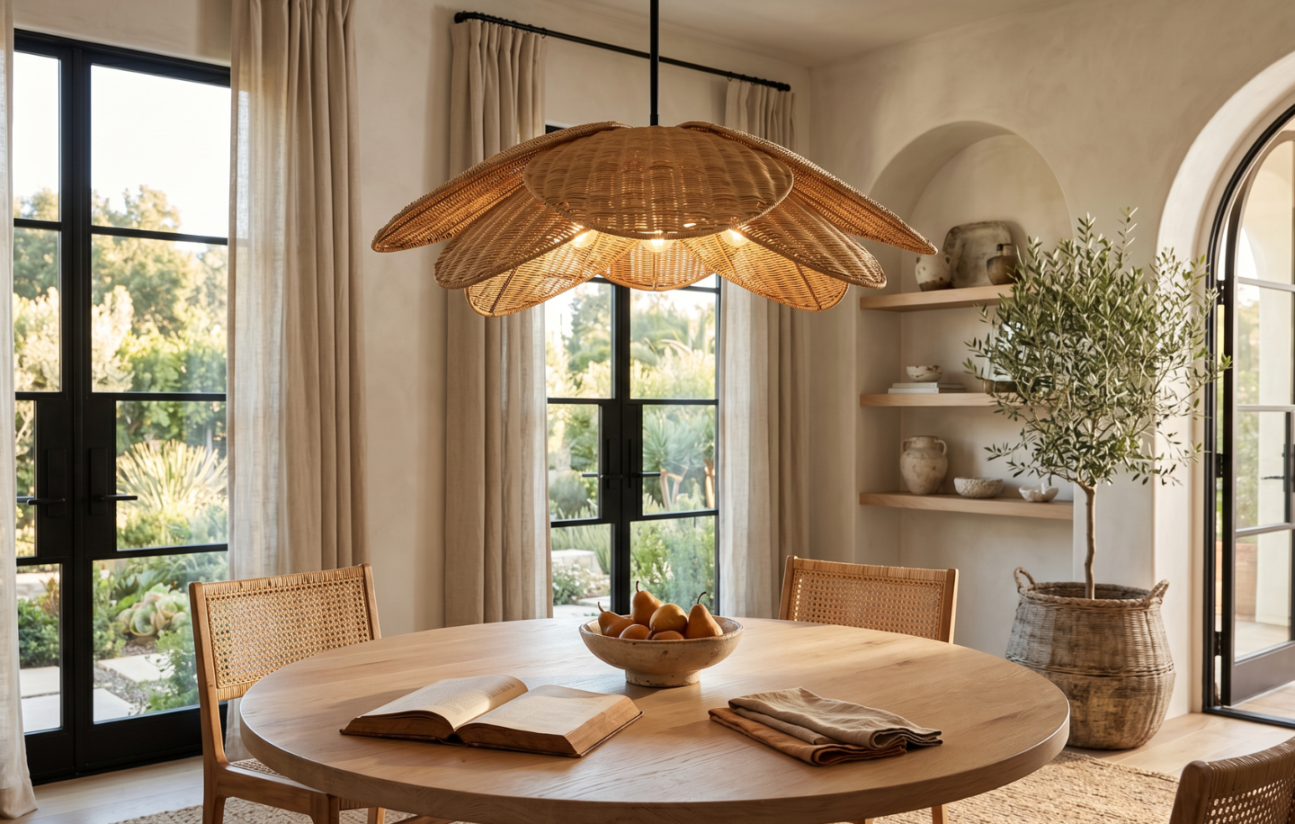 Natural Materials in Lighting: How to Bring Organic Texture Into Your Home