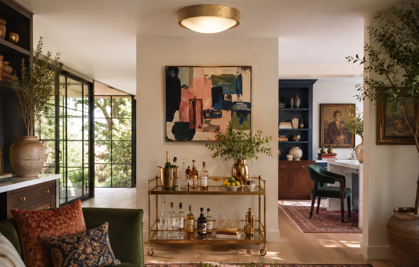 Lighting Ideas for Home Bars and Beverage Stations