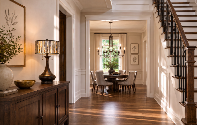 Creating a Cohesive Home with Mixed Lighting Styles