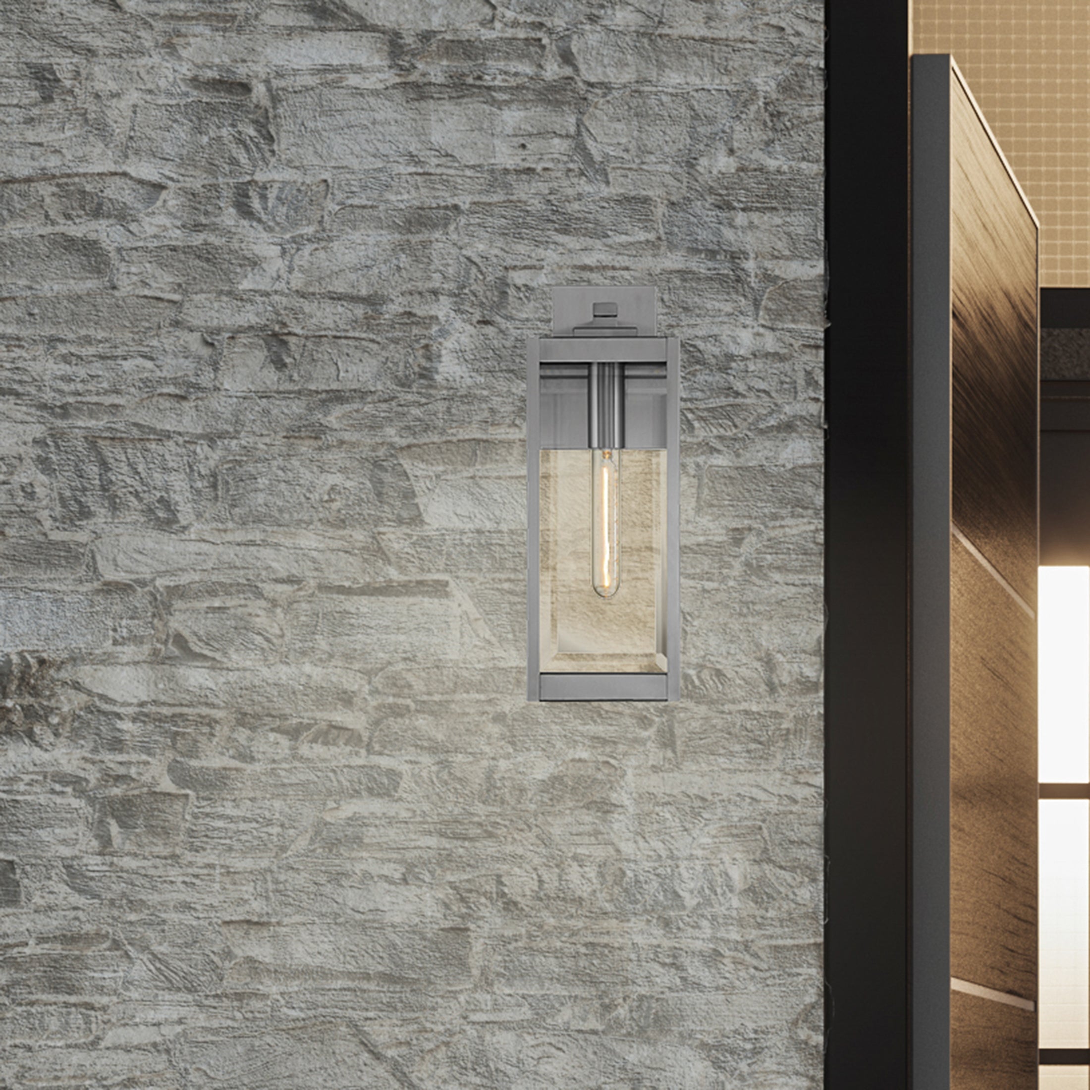 Westover Stainless Steel Wall Light