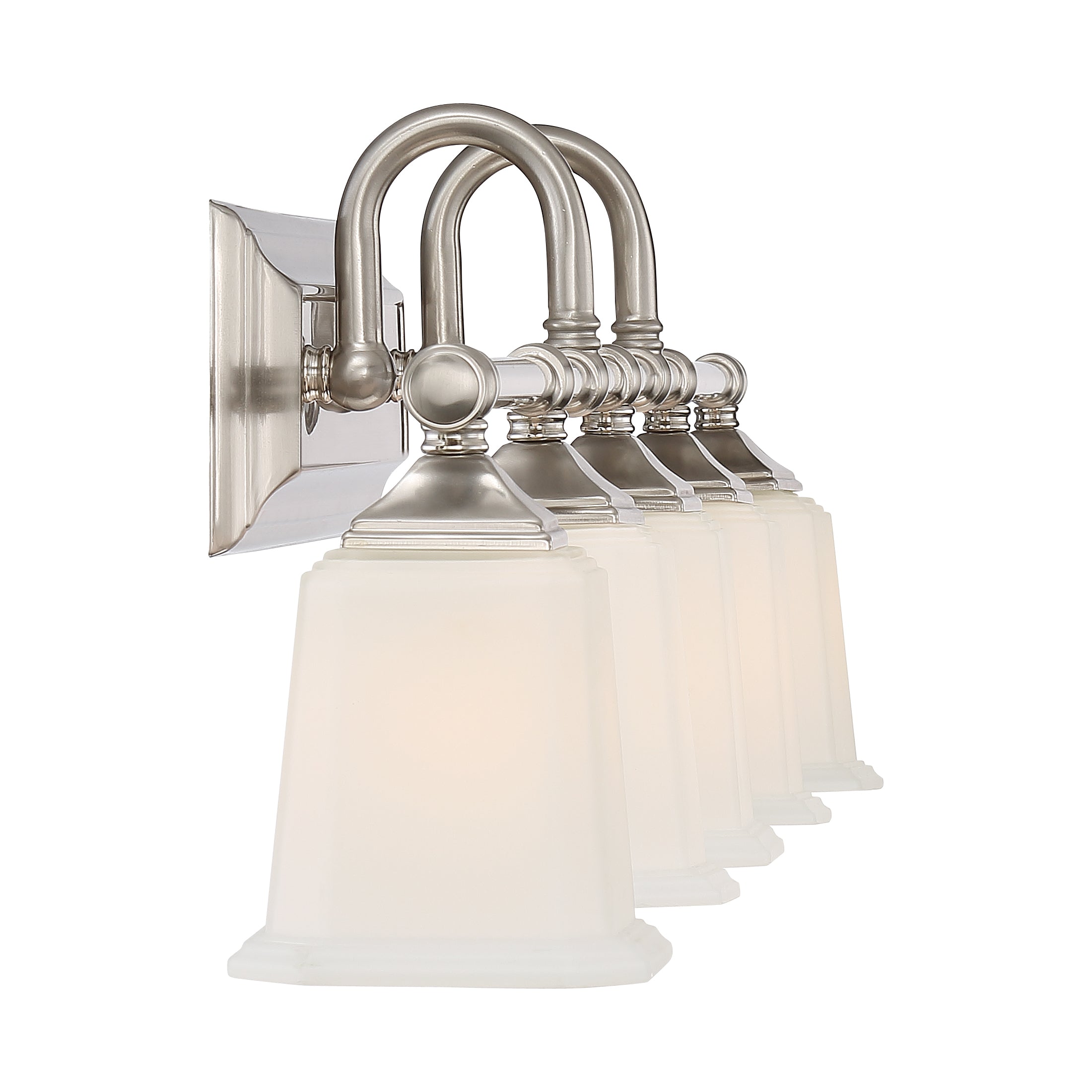 Nicholas Bath Light with Etched Glass