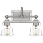 Nicholas Bath Light with Clear Glass