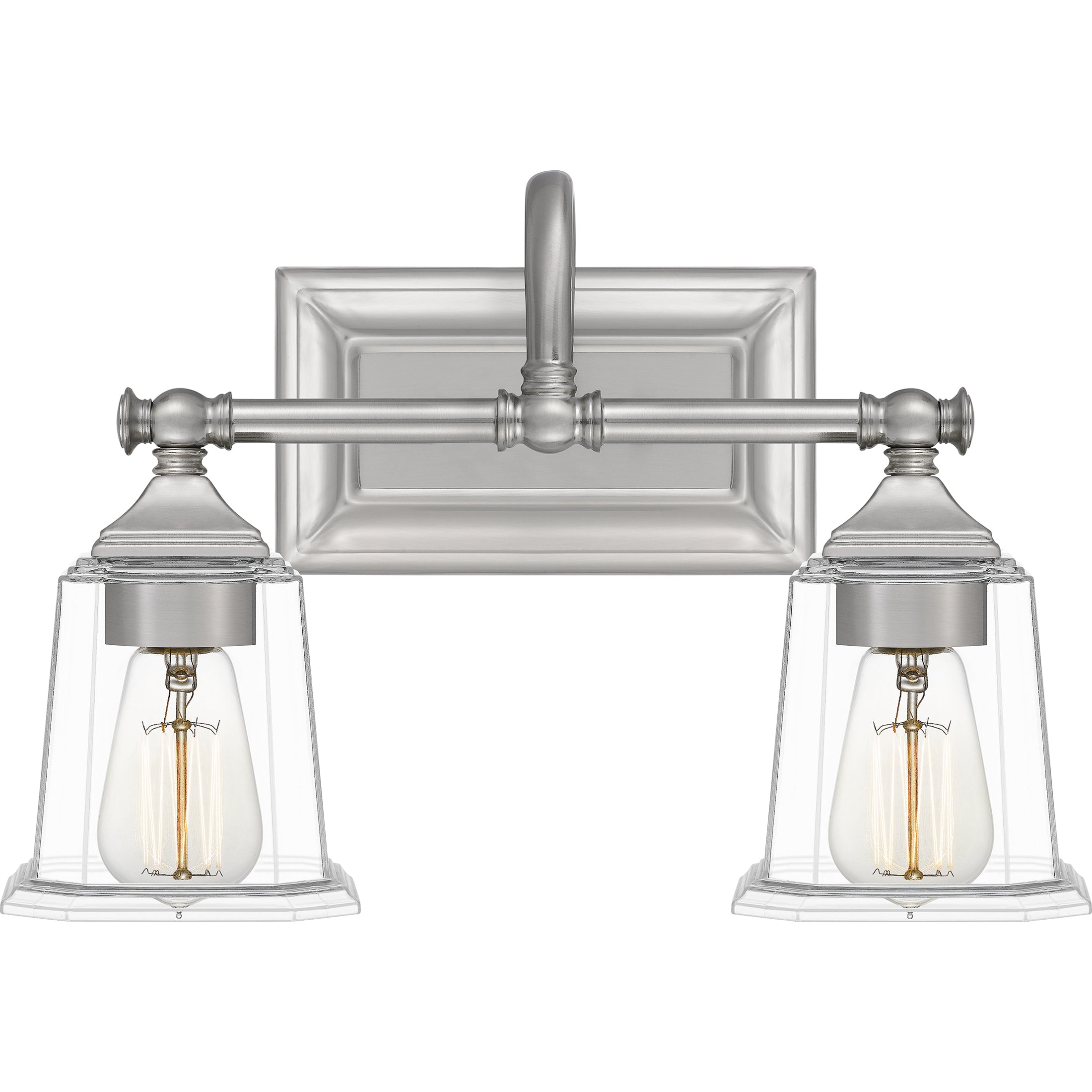 Nicholas Bath Light with Clear Glass