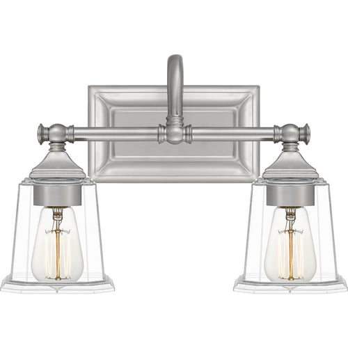 Nicholas Bath Light with Clear Glass