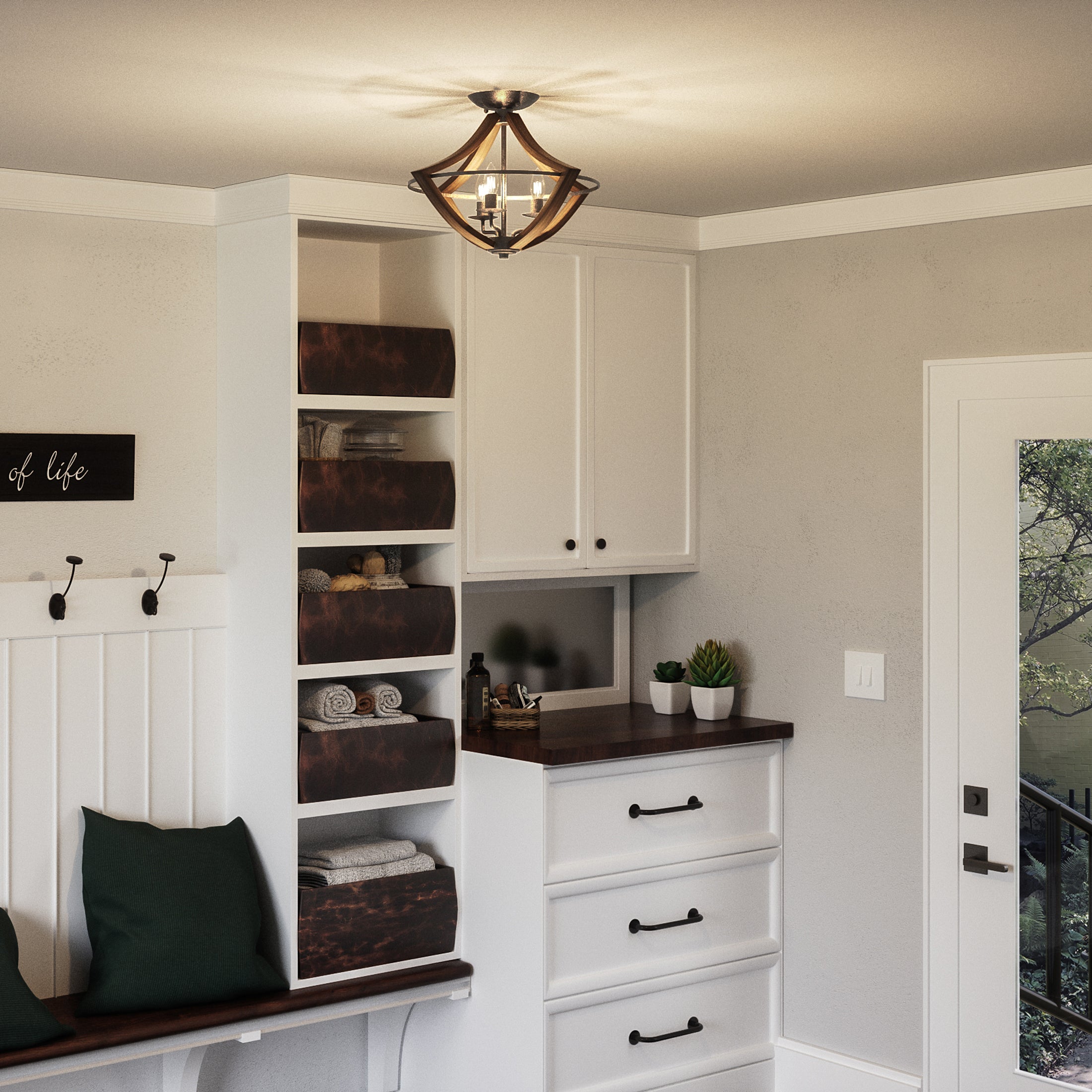 Shire Semi-Flush