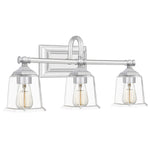 Nicholas Bath Light with Clear Glass