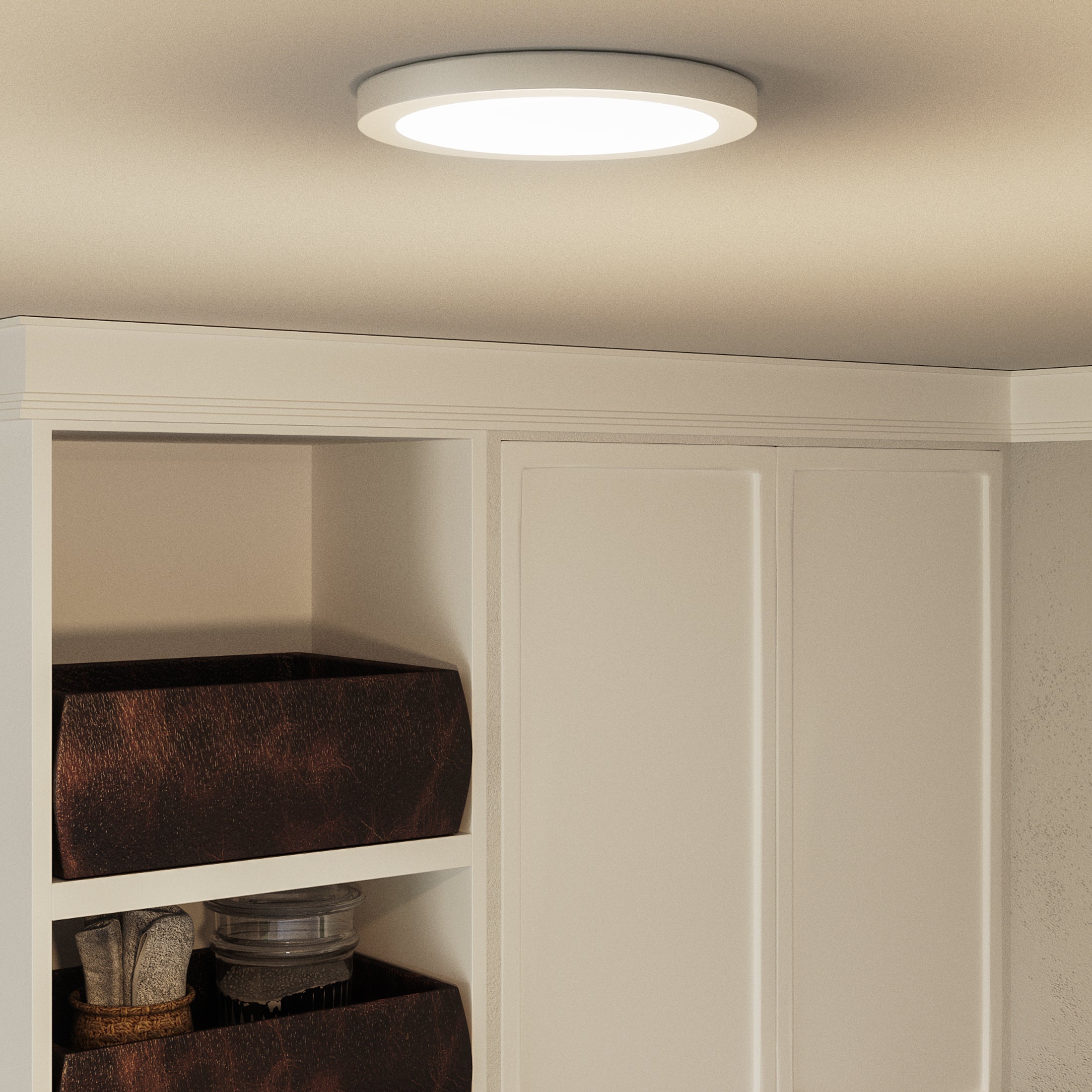 Outskirts Round Flush Mount