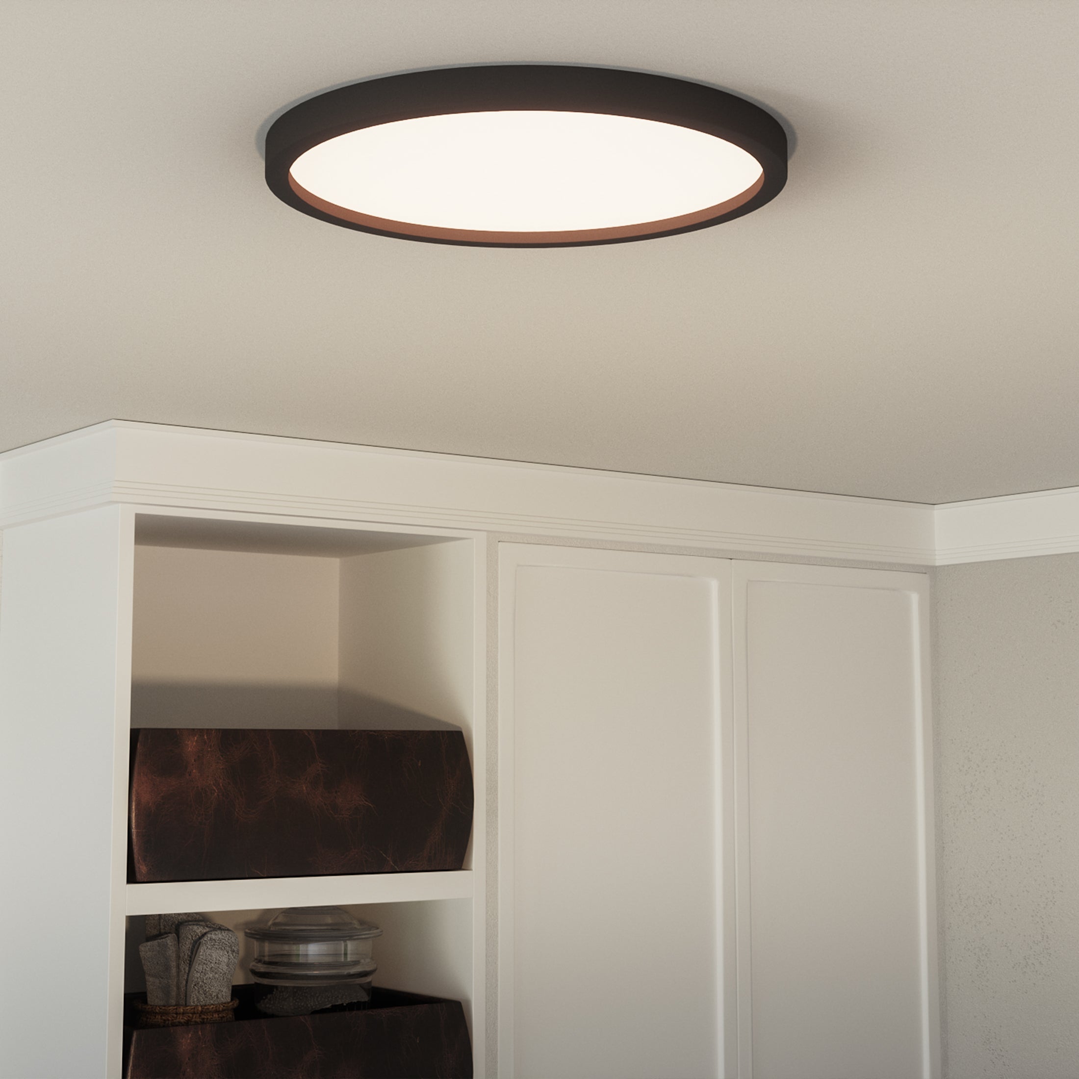 Outskirts Round Flush Mount