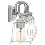 Nicholas Bath Light with Clear Glass