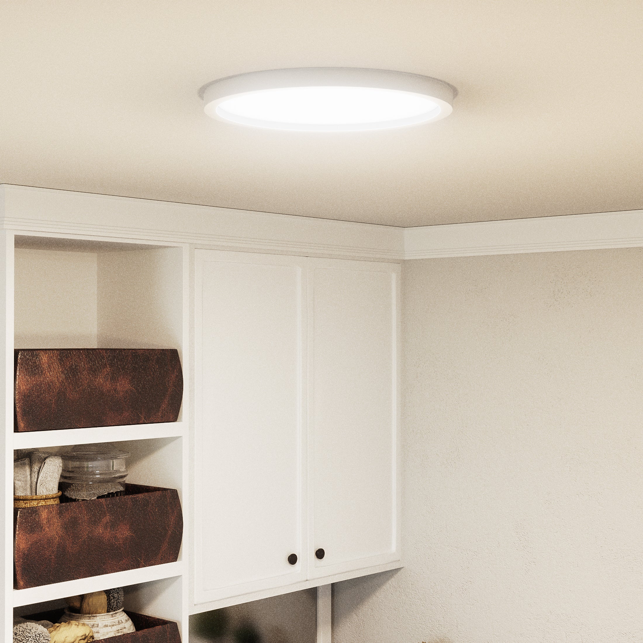 Outskirts Round Flush Mount