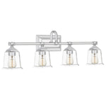 Nicholas Bath Light with Clear Glass