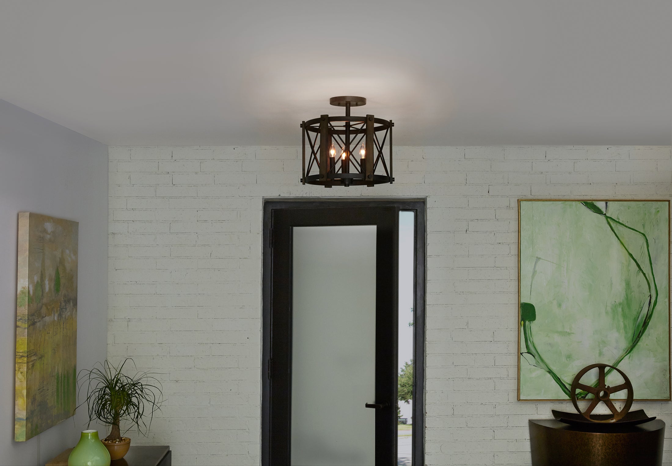 Baron Semi-Flush