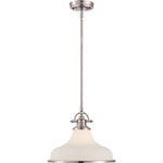 Grant Pendant with Opal Etched Glass