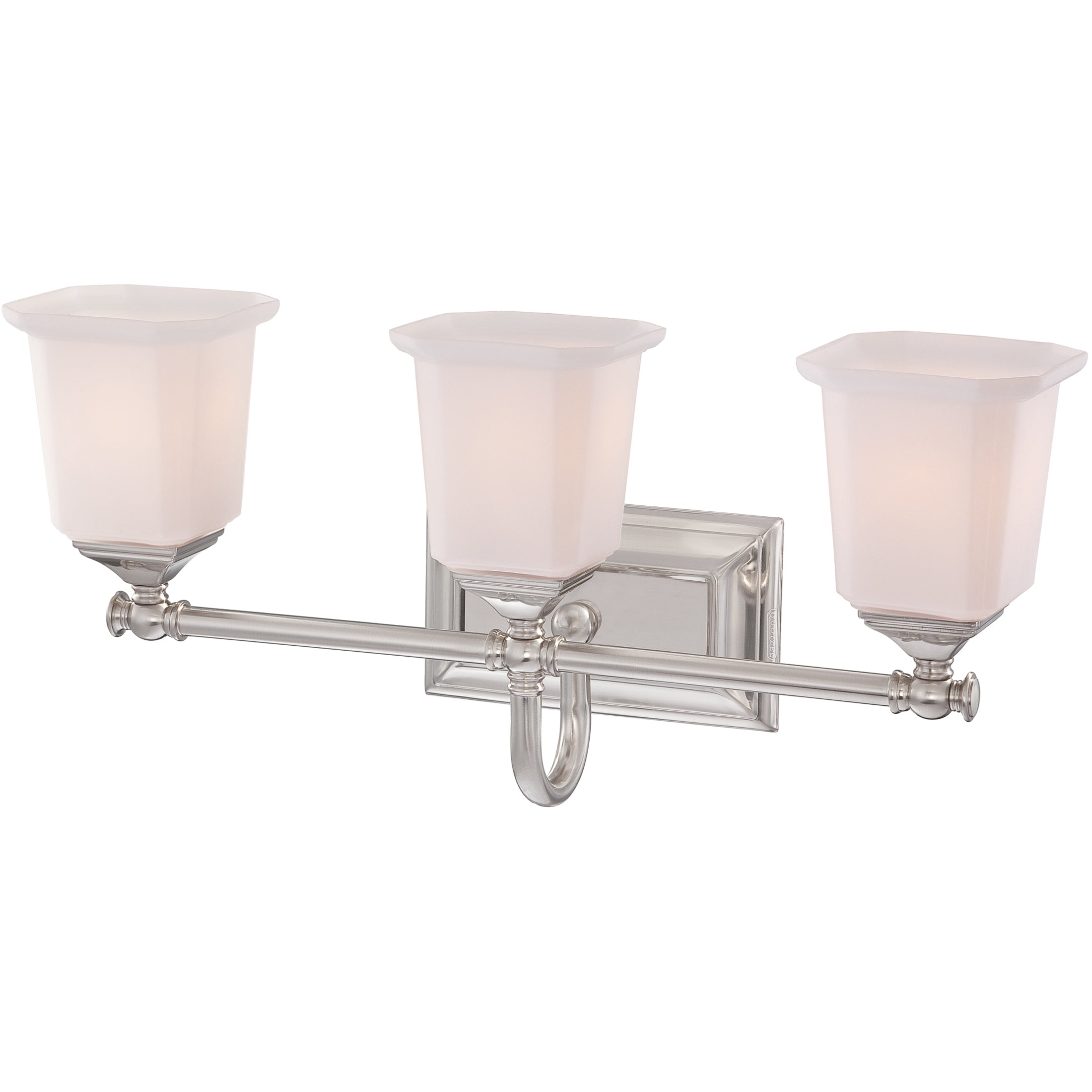 Nicholas Bath Light with Etched Glass
