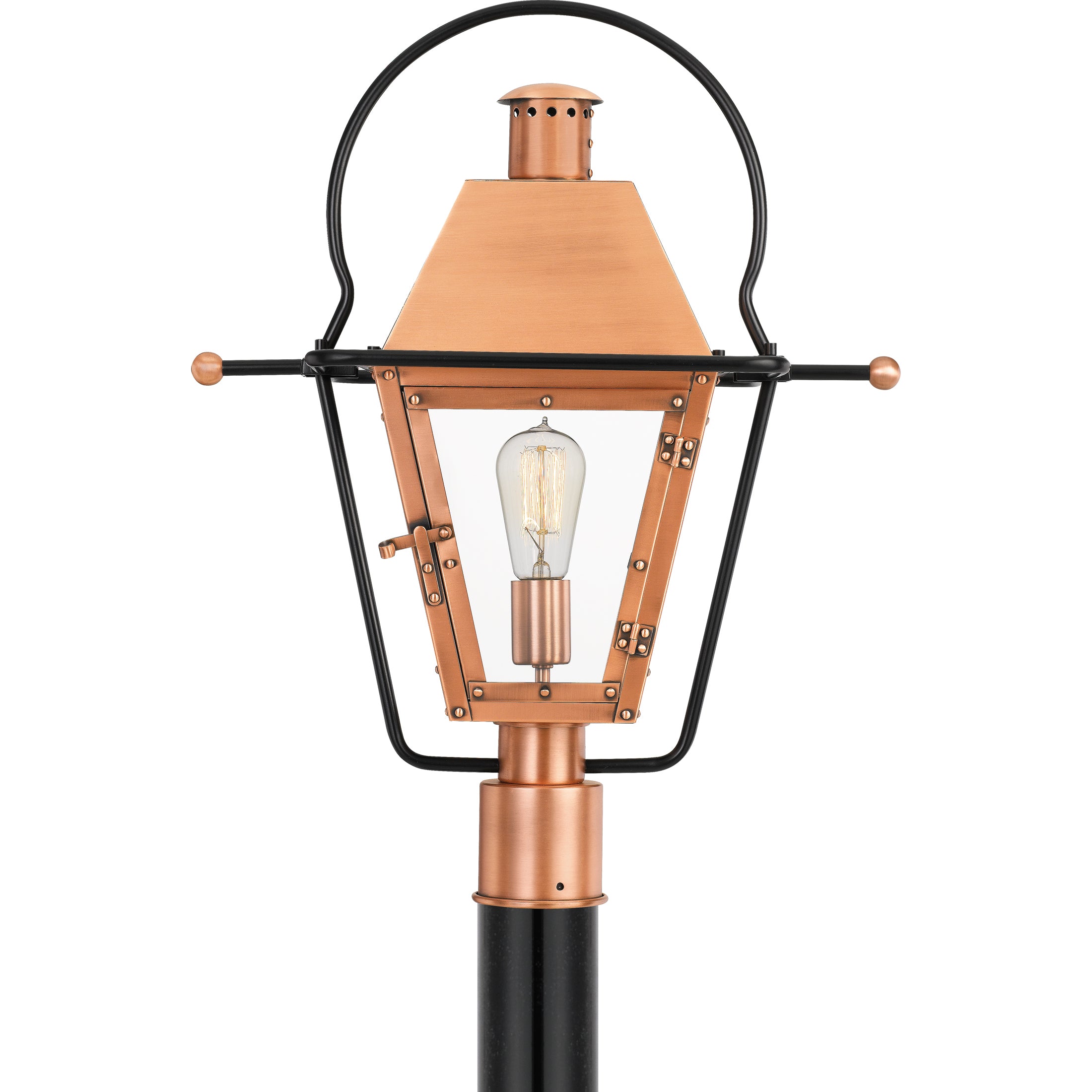 Rue De Royal Copper Post Light