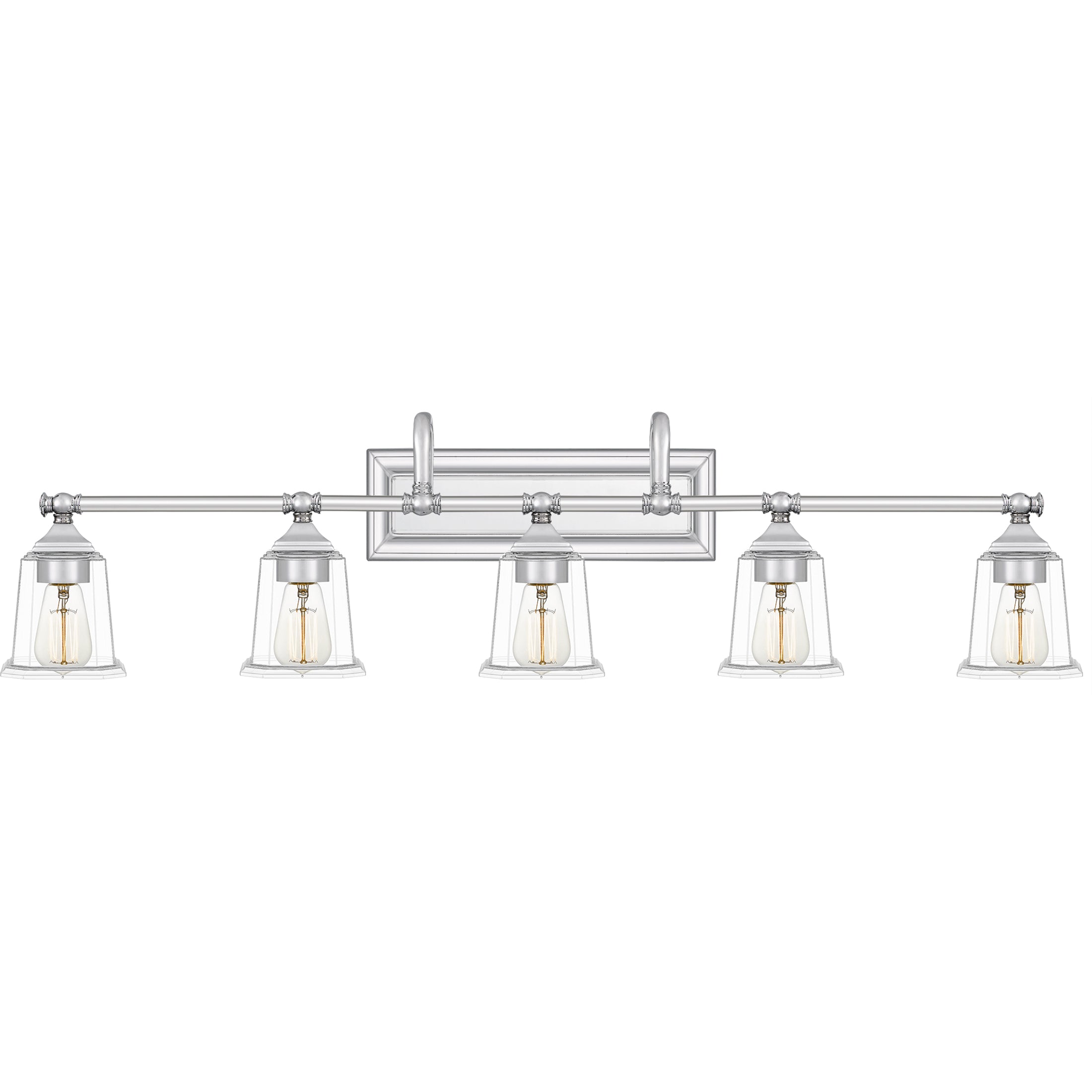 Nicholas Bath Light with Clear Glass