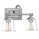 Nicholas Bath Light with Clear Glass
