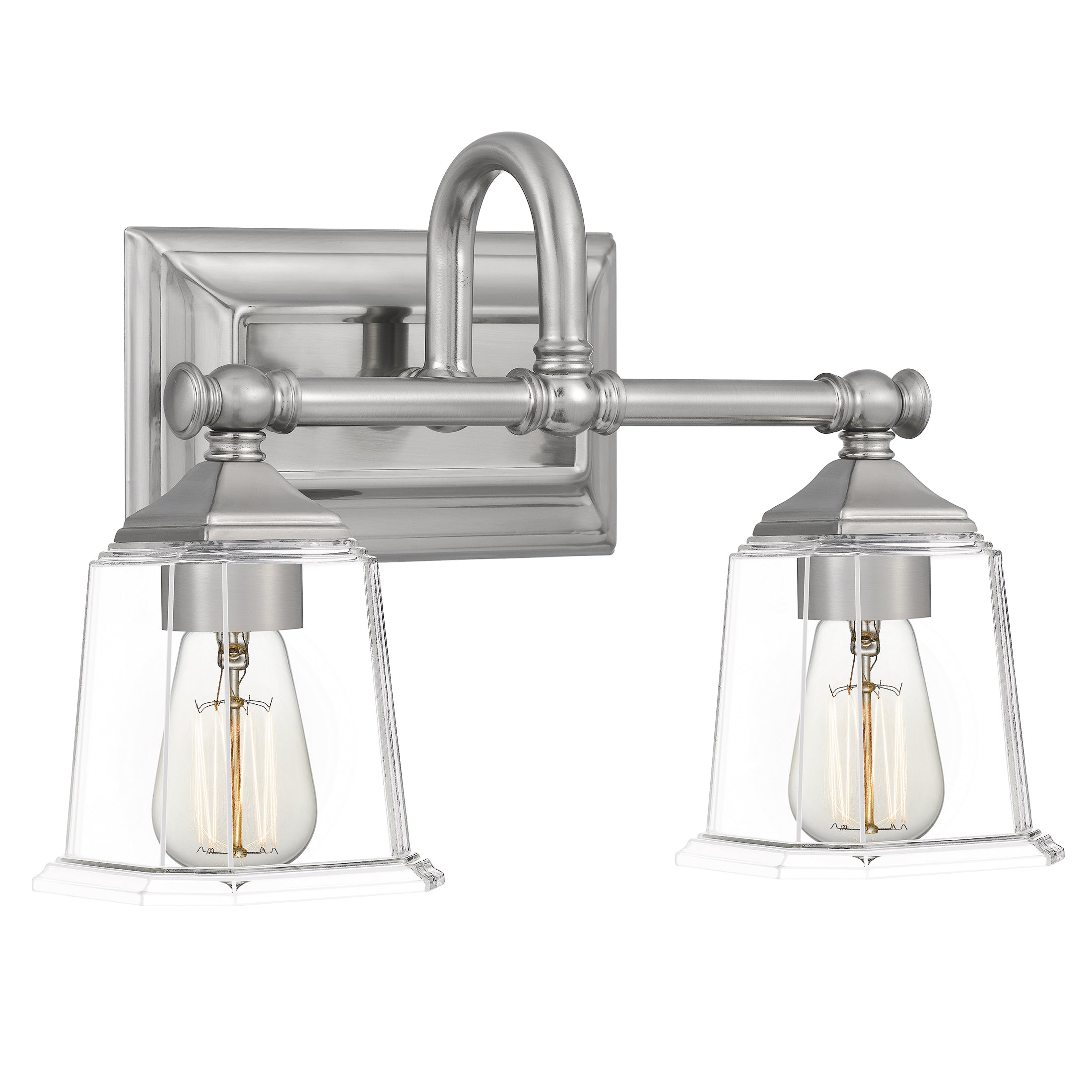 Nicholas Bath Light with Clear Glass