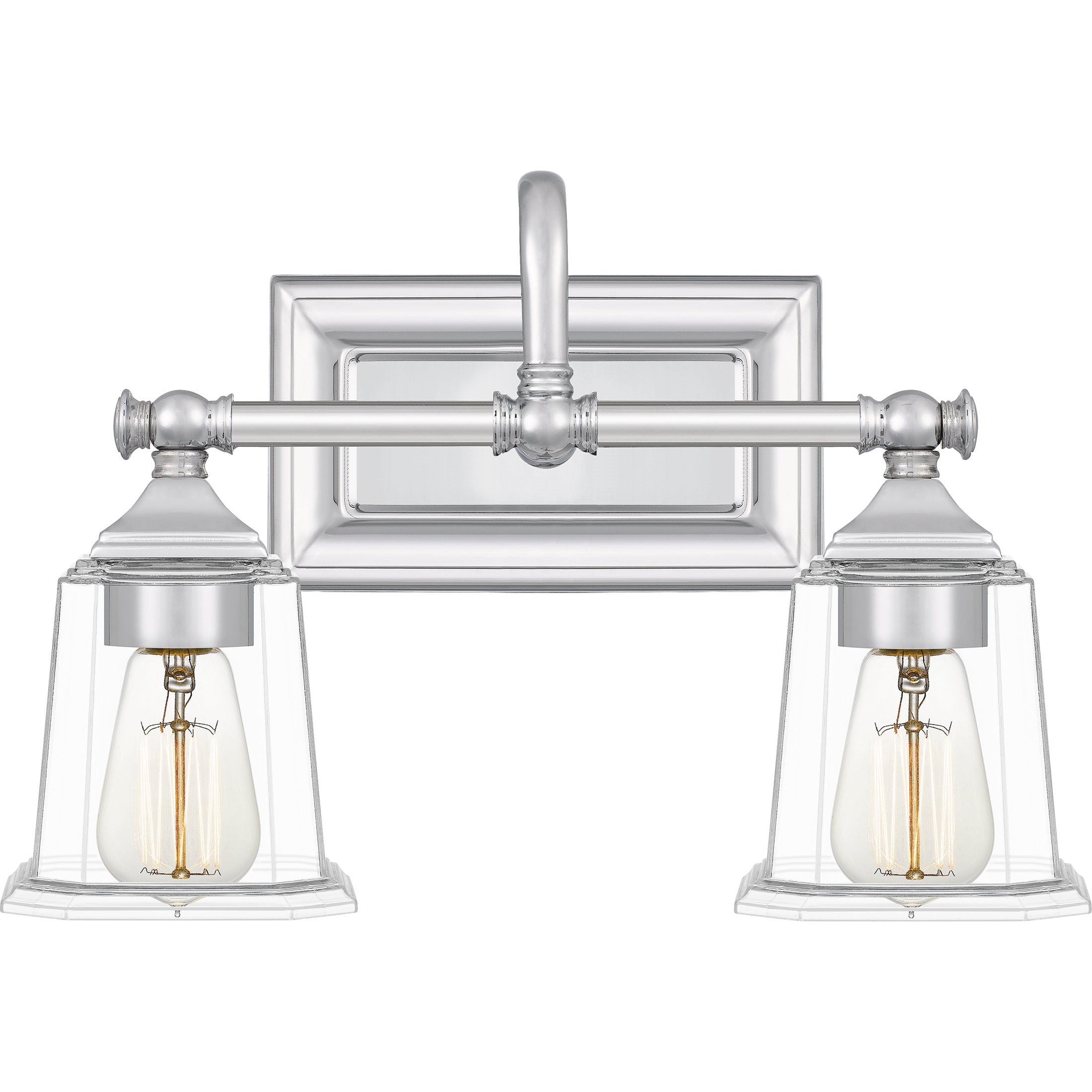 Nicholas Bath Light with Clear Glass