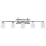 Nicholas Bath Light with Etched Glass