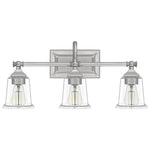 Nicholas Bath Light with Clear Glass