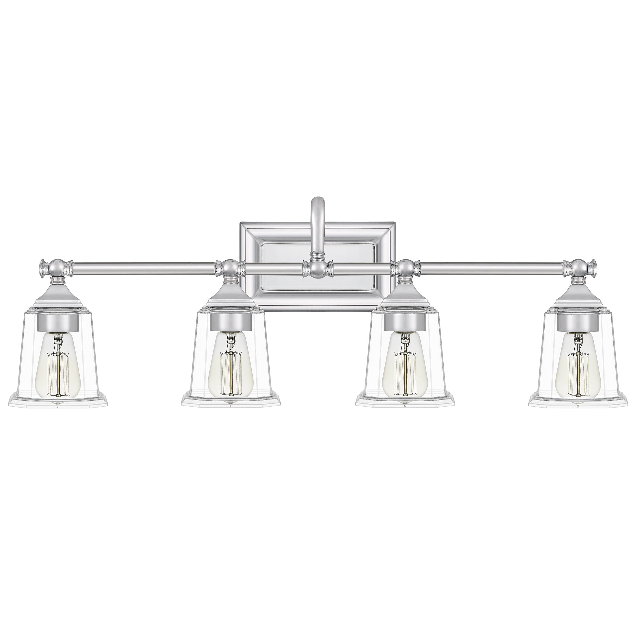 Quoizel Nicholas Bath Light with Clear Glass