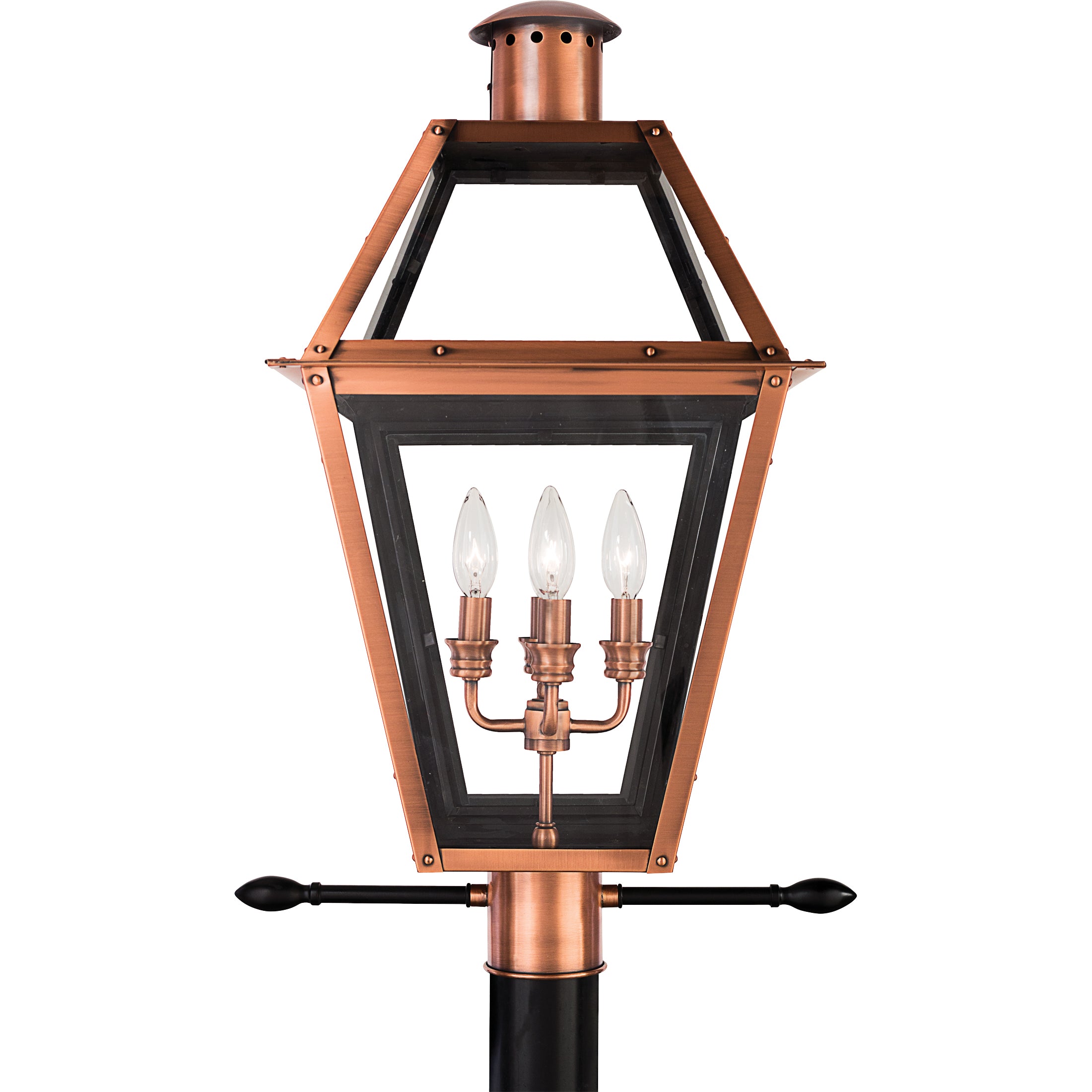 Rue De Royal Steel Post Light