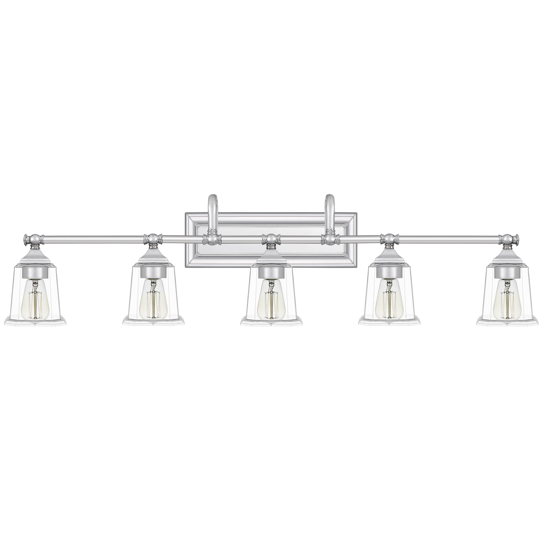 Nicholas Bath Light with Clear Glass