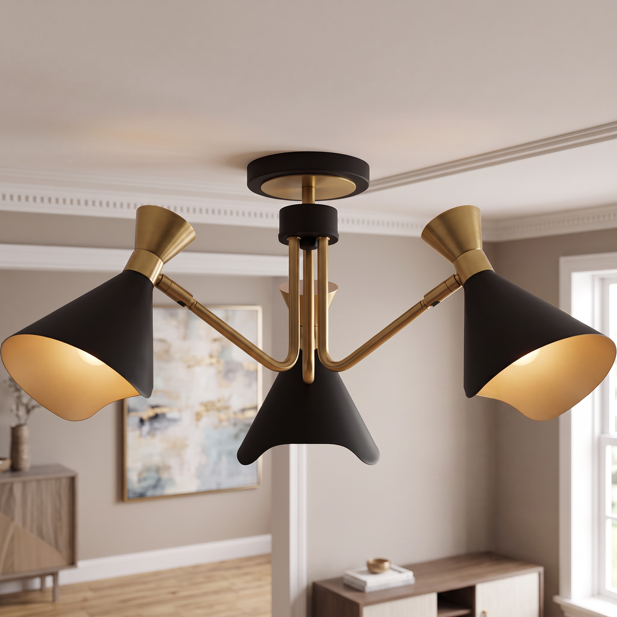 Arden Semi-Flush