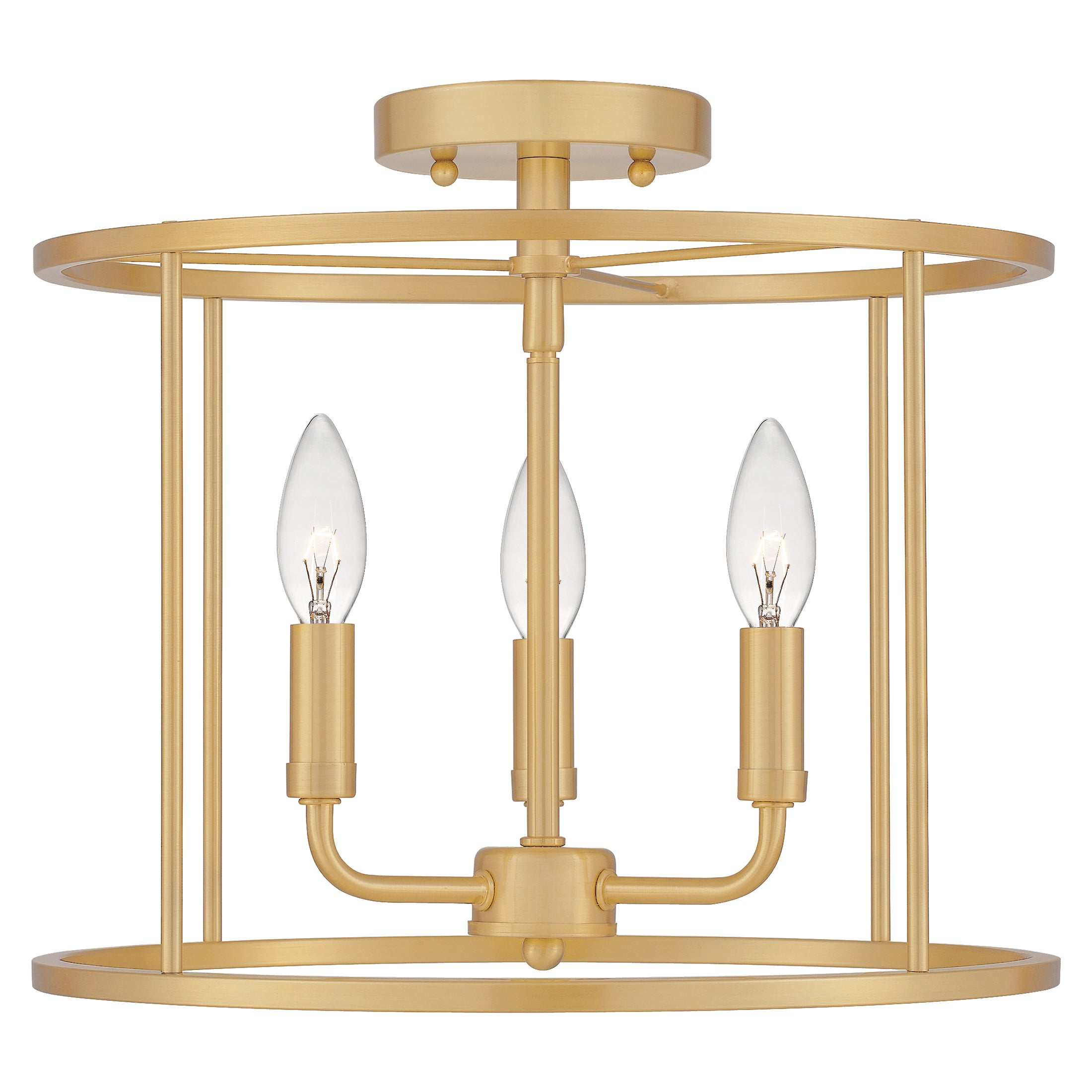 Abner Semi-Flush