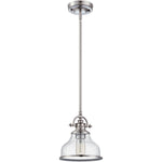 Grant Mini Pendant with Clear Seeded Glass