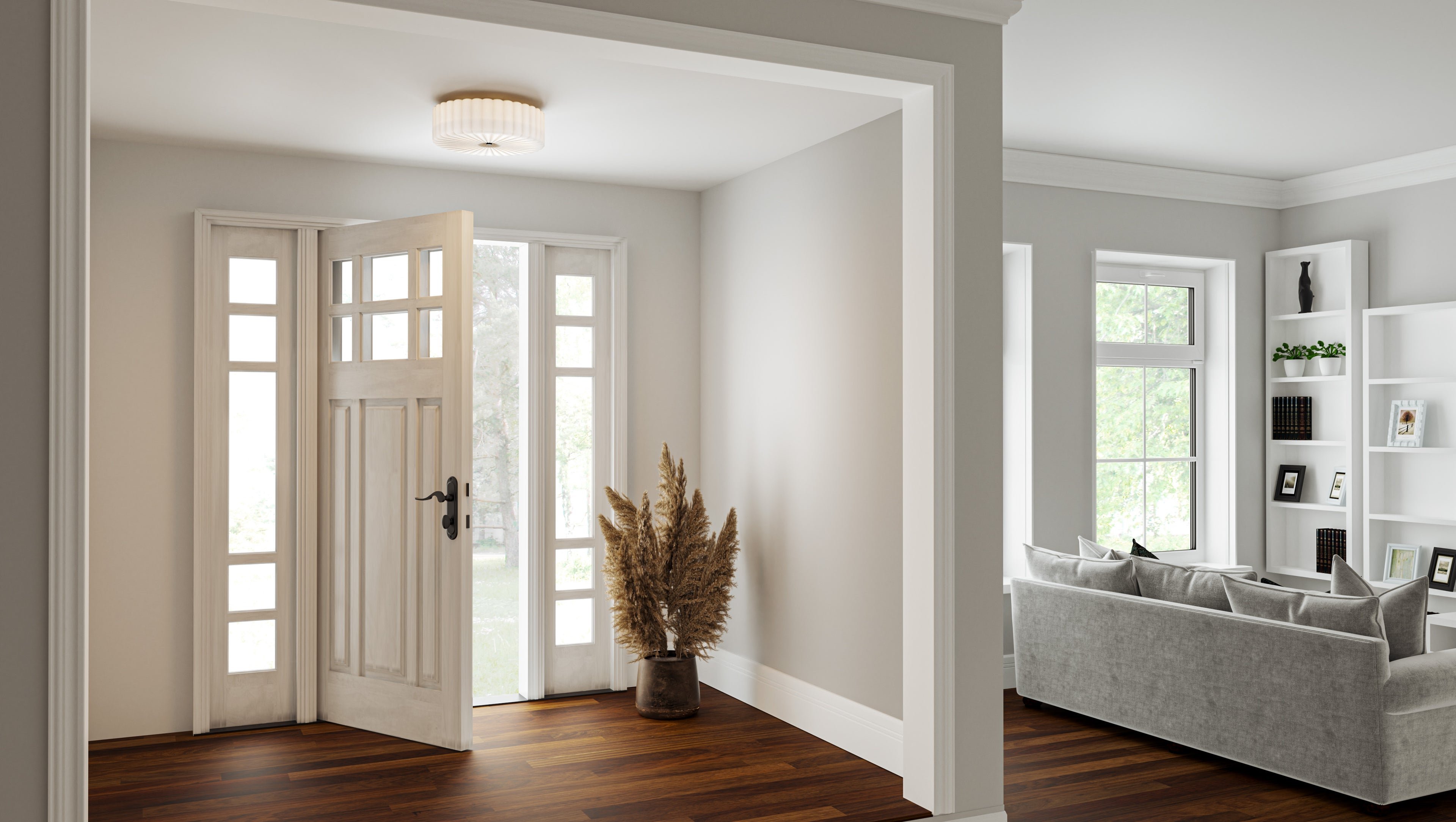 Oberman Flush Mount