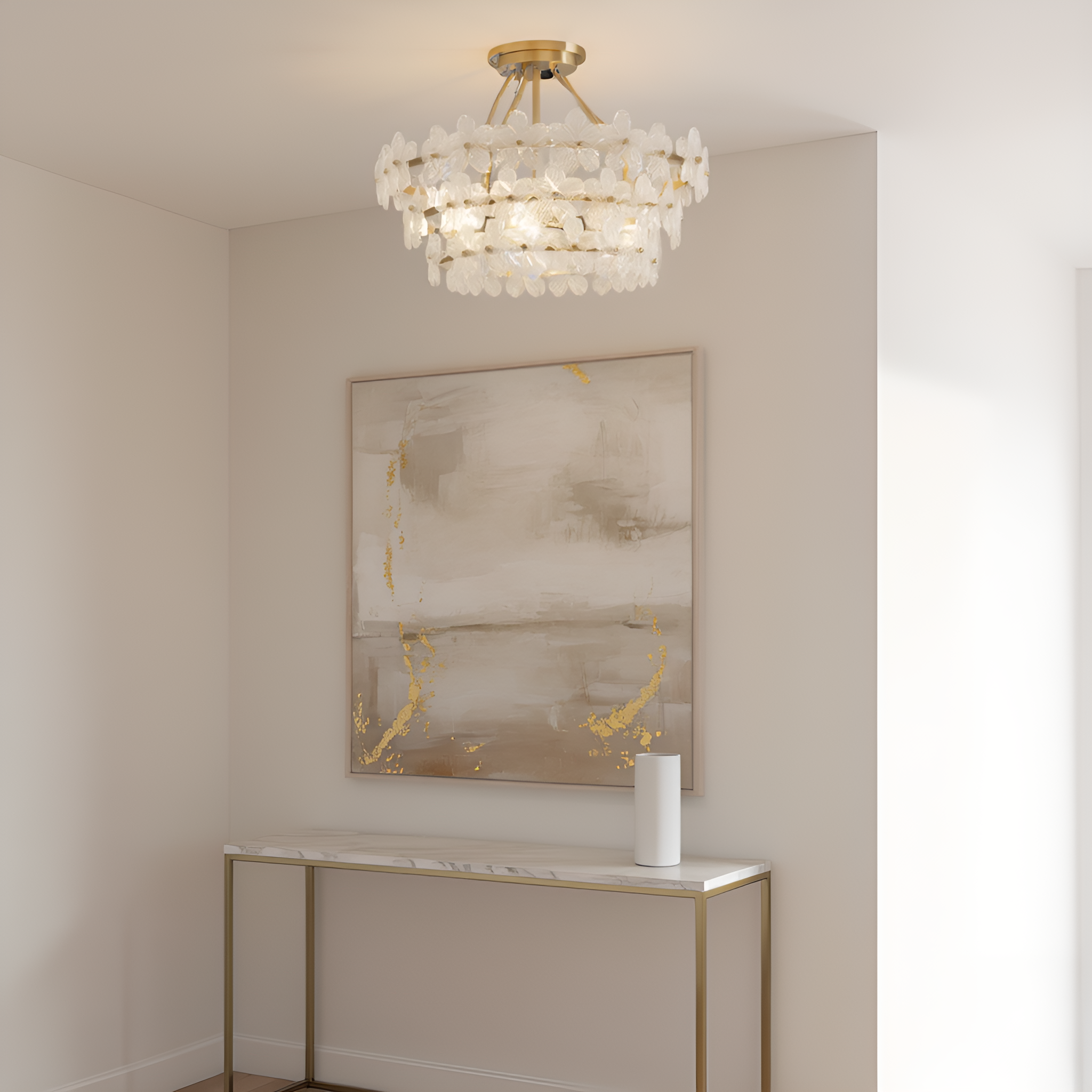 Wright Semi-Flush Mount