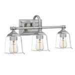 Nicholas Bath Light with Clear Glass