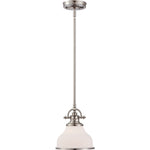 Grant Mini Pendant with Opal Etched Glass