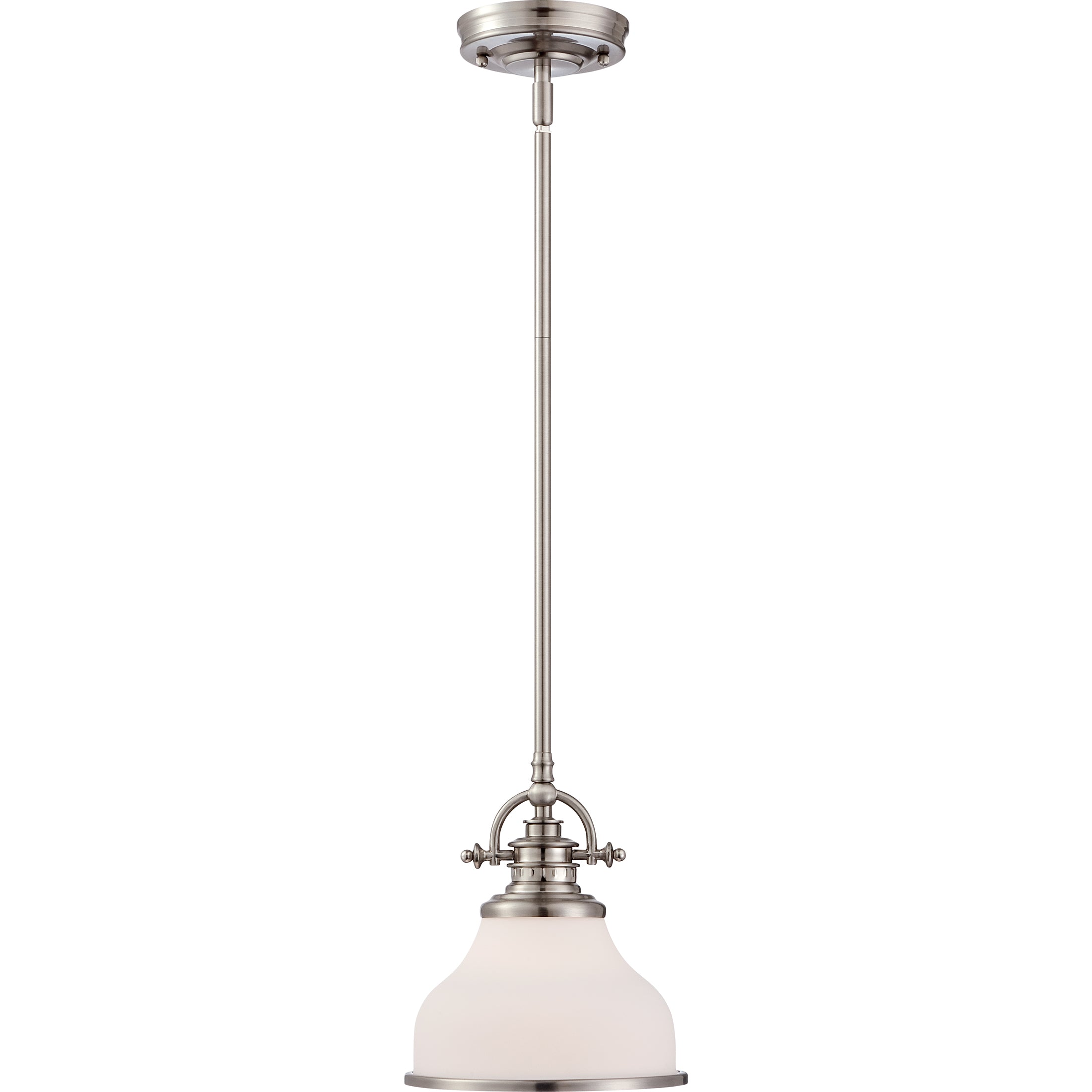 Grant Mini Pendant with Opal Etched Glass