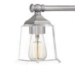 Nicholas Bath Light with Clear Glass