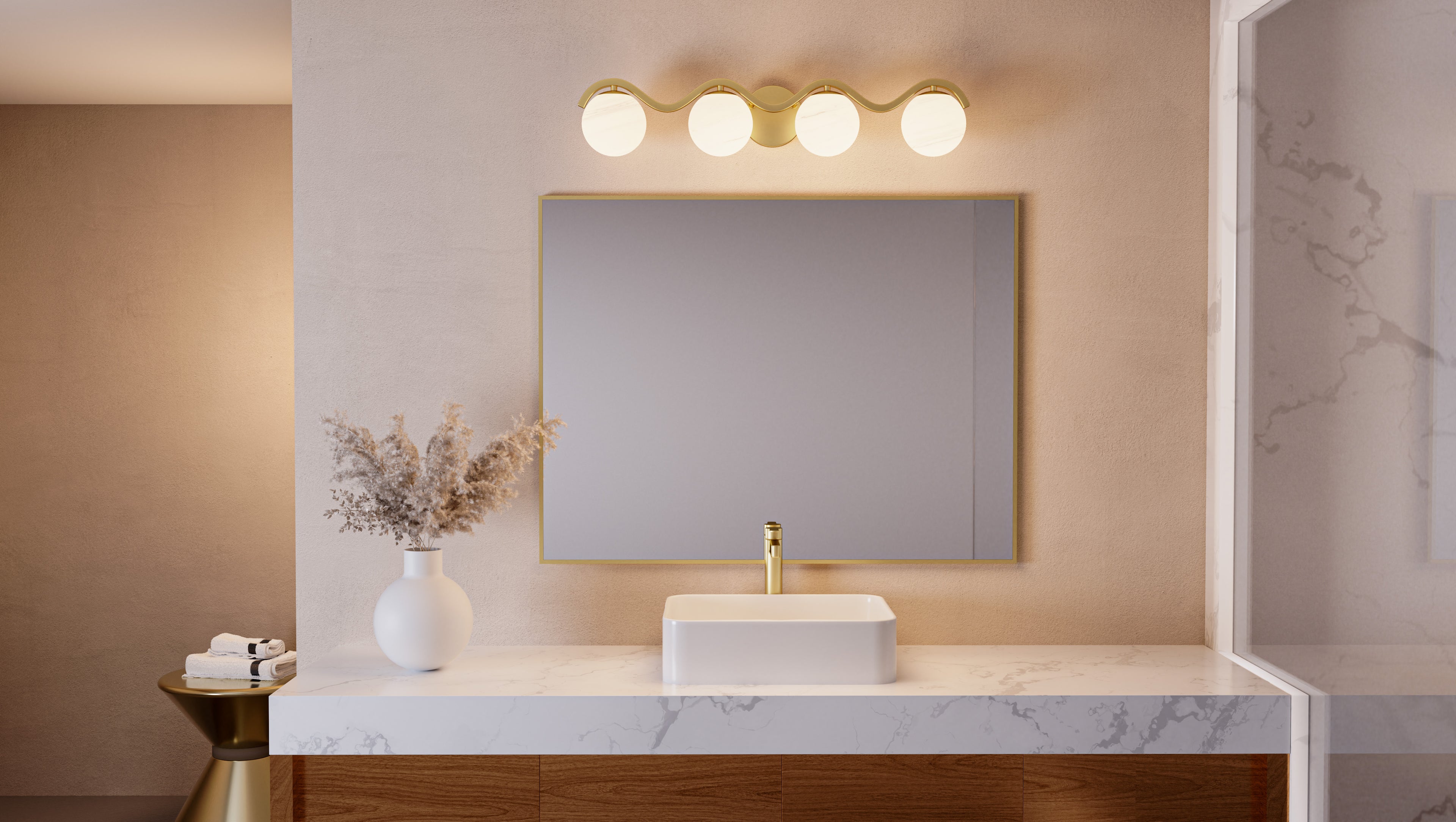 Spherical Bath Light