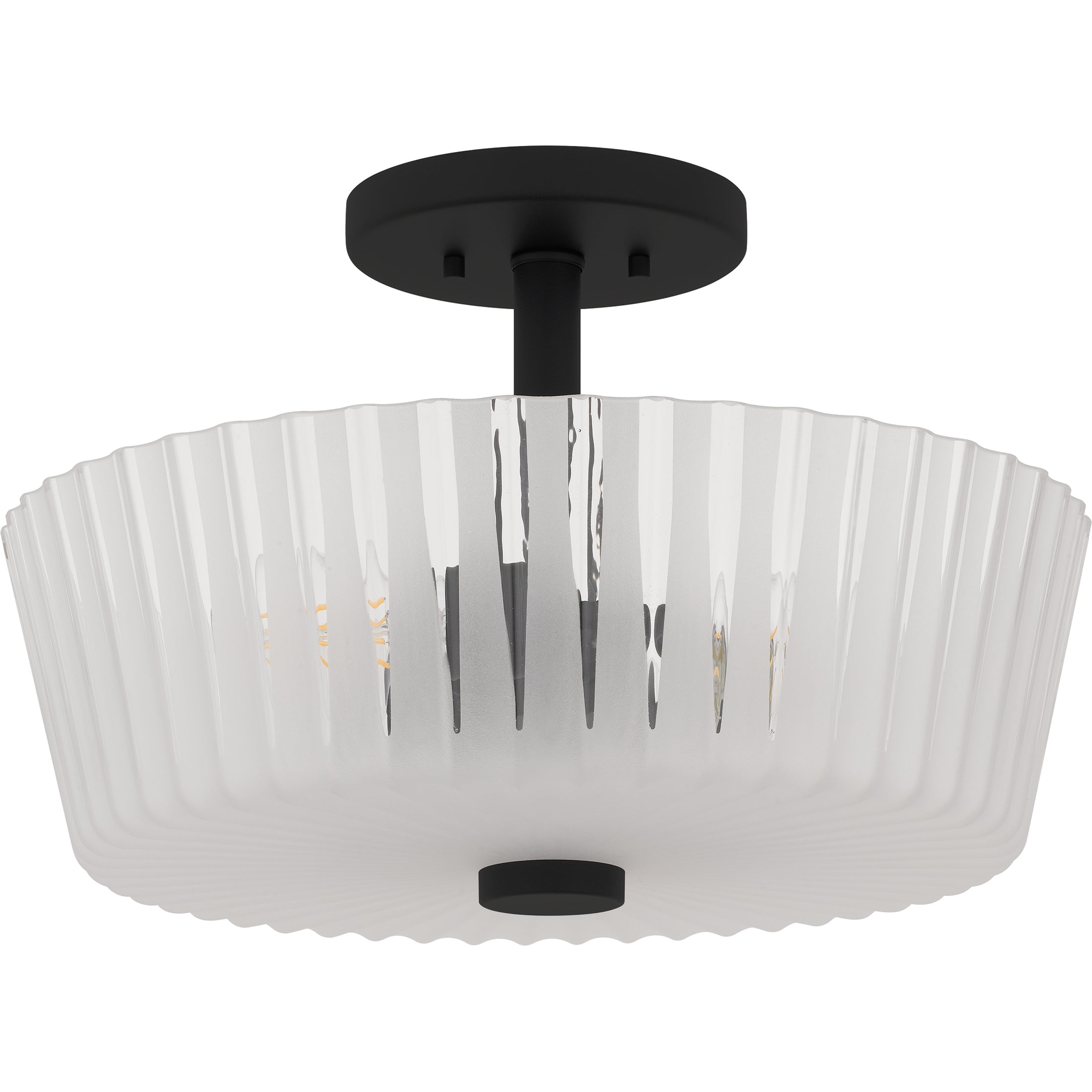Gray Semi-Flush