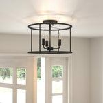 Abner Semi-Flush