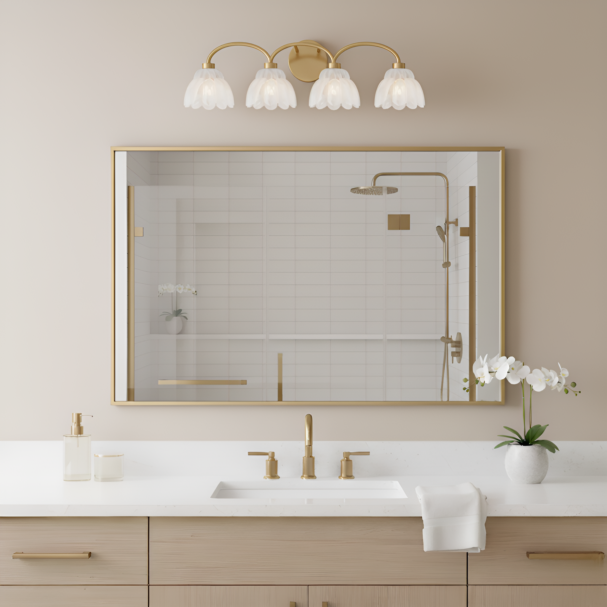 Whitecap Bath Light