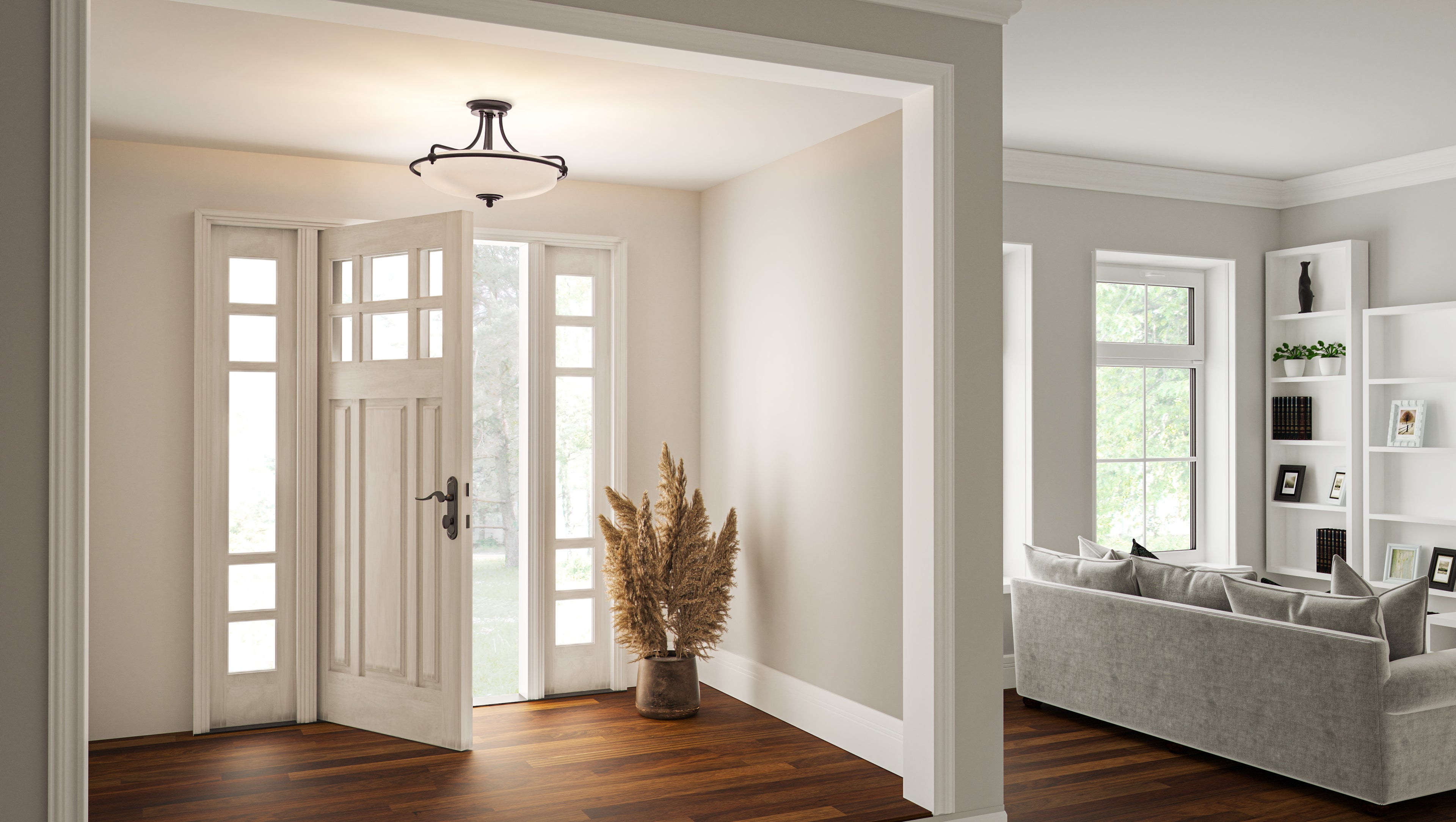 Griffin Semi-Flush