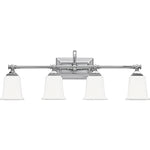 Nicholas Bath Light with Etched Glass