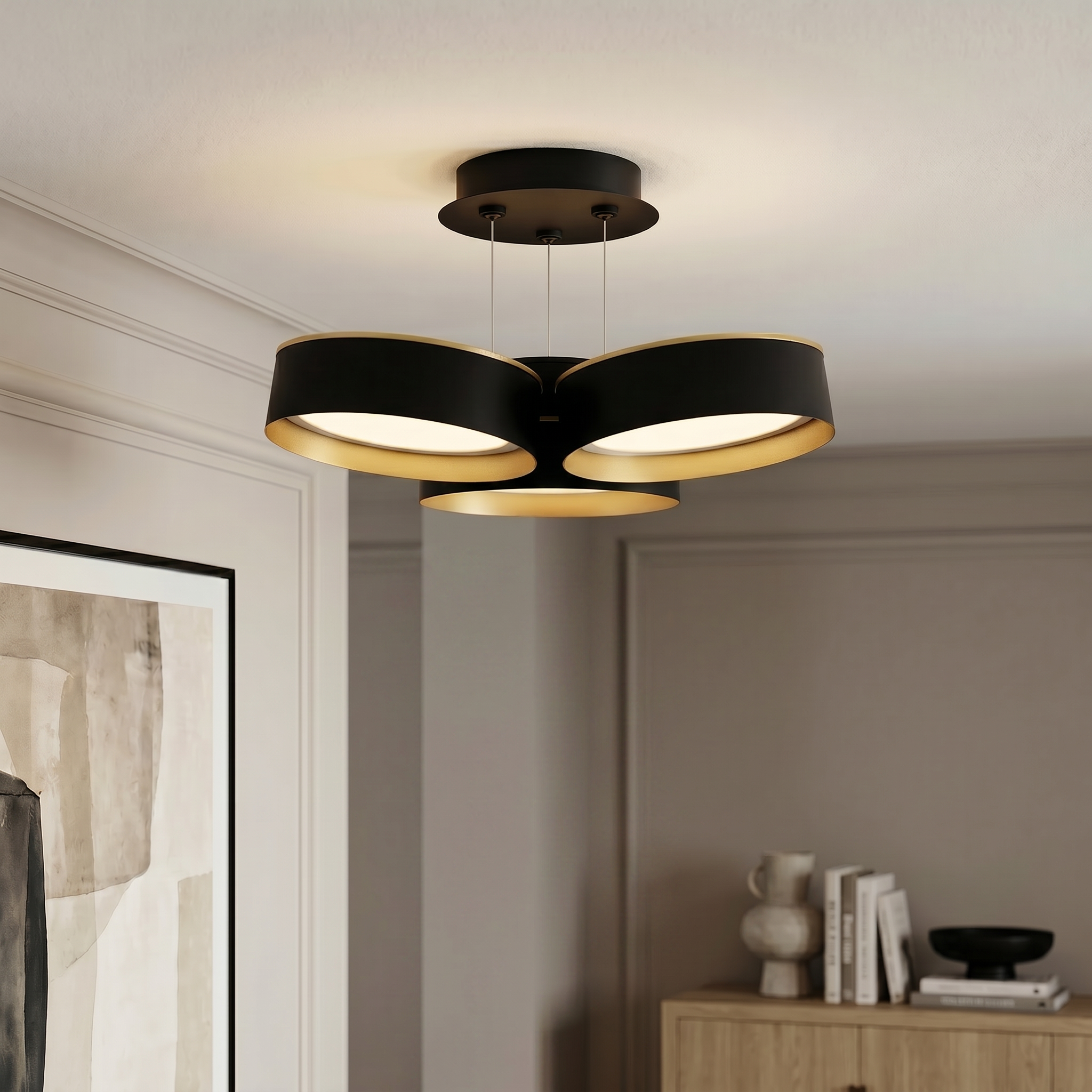 Byrnes Semi-Flush Mount