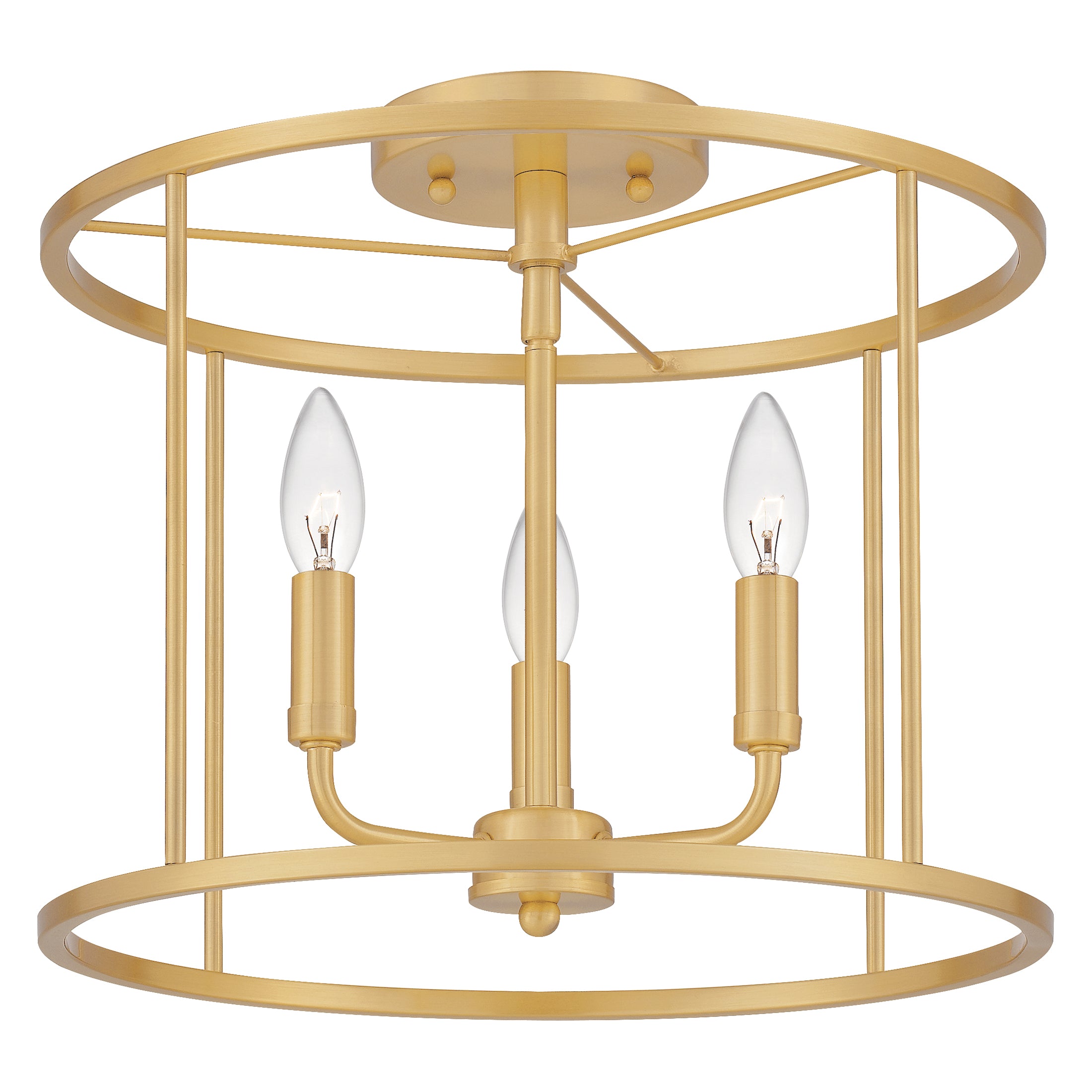 Abner Semi-Flush