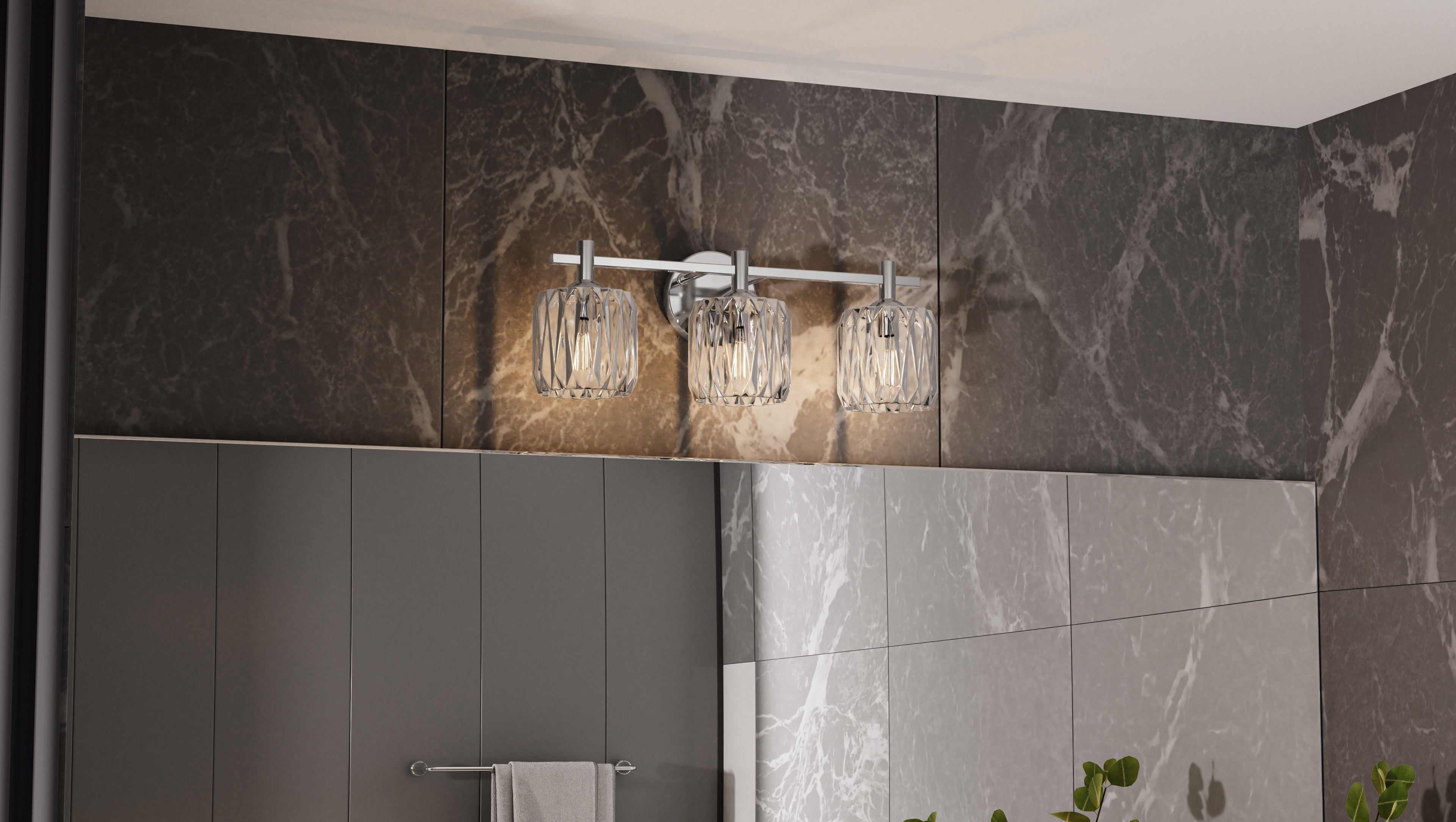 Spade Bath Light