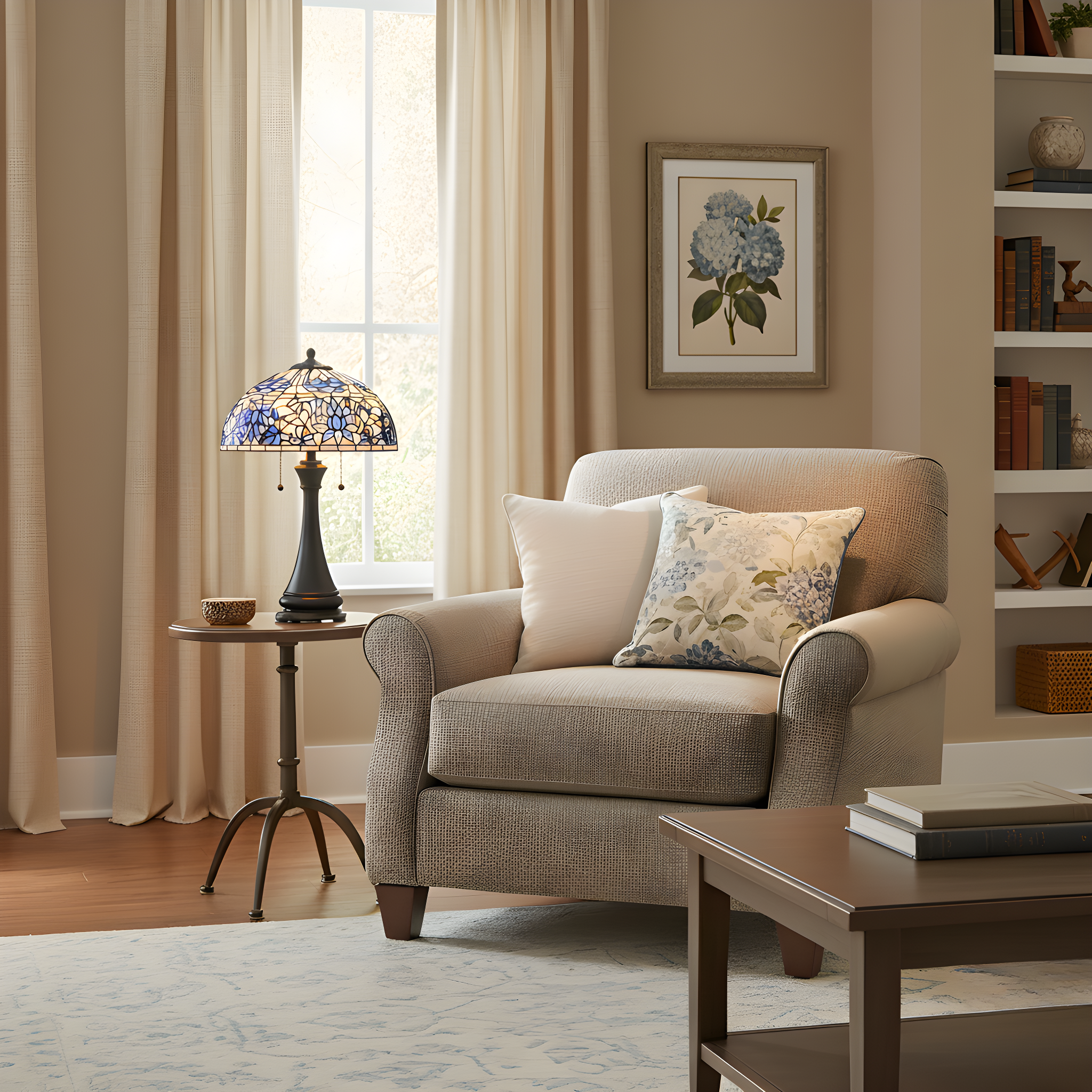 Wisteria Bloom Table Lamp