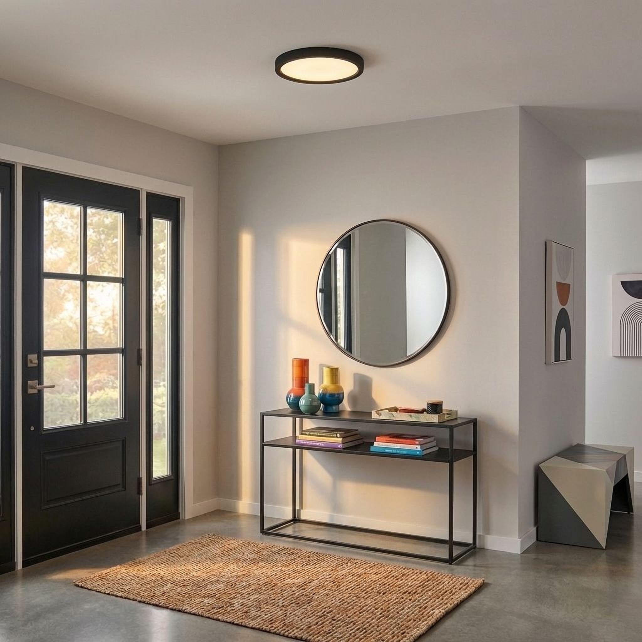 Outskirts Round Flush Mount