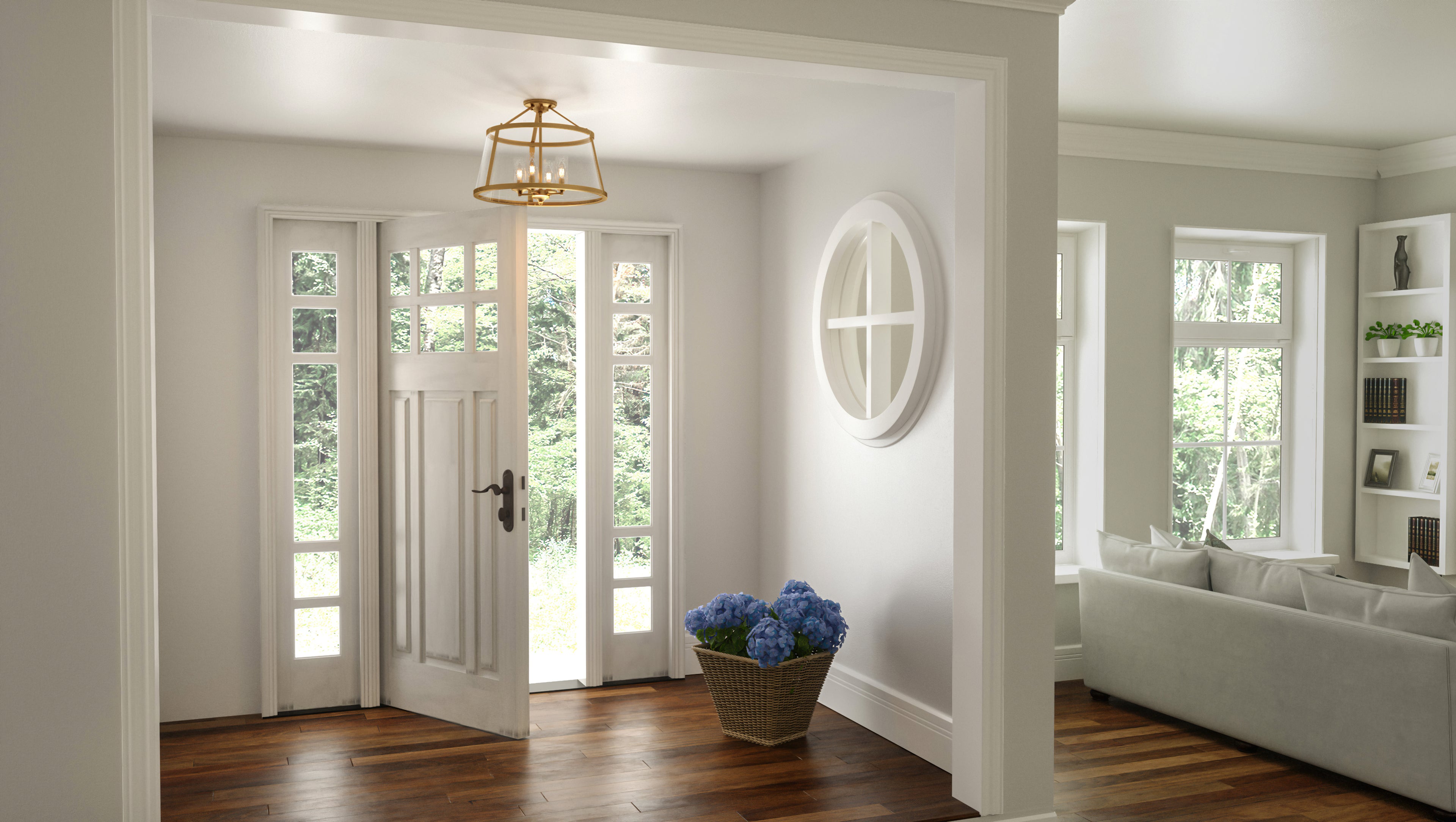 Barlow Semi-Flush